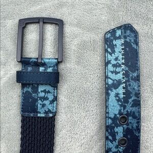 Morning Mist Canvas Stretch Belt Total Eclipse 38